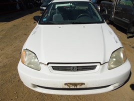 1998 HONDA CIVIC 2DR DX WHITE MT 1.6 A19002